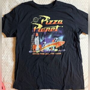 Pizza Planet Black Graphic Tee YOUTH SZ 3X